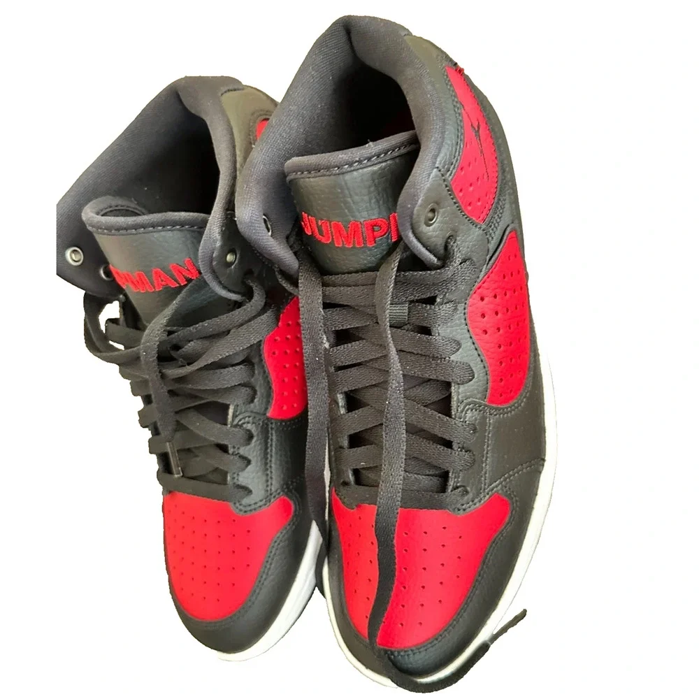 Nike Air Jordan Access Basketball Shoes Black Red White Men Size 8 New With Box